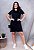 VESTIDO PREMIUM ALGODÃO - BÁSICO - COR PRETO - Imagem 2