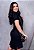 VESTIDO PREMIUM ALGODÃO - BÁSICO - COR PRETO - Imagem 3
