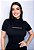 T-SHIRT GOLA ALTA - ABENÇOADA - ALTO RELEVO - COR PRETO - Imagem 3