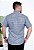CAMISA SLIM  - ESTAMPADA - MANGA CURTA - COR AZUL MARINHO - Imagem 4