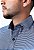 CAMISA SLIM  - ESTAMPADA - MANGA CURTA - COR AZUL MARINHO - Imagem 2