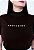 T-SHIRT GOLA ALTA  - PROTEGIDA - ALTO RELEVO - COR MARROM - Imagem 4