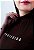 T-SHIRT GOLA ALTA  - PROTEGIDA - ALTO RELEVO - COR MARROM - Imagem 2