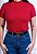 T-SHIRT GOLA ALTA - COR VERMELHO - Imagem 2