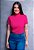 T-SHIRT GOLA ALTA - COR ROSA LÓTUS - Imagem 1