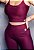 CONJUNTO FITNESS - COR BORDO - Imagem 4