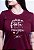 VESTIDO PREMIUM ALGODÃO - SEJA FORTE E CORAJOSA - COR BORDO - Imagem 2