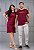 VESTIDO PREMIUM ALGODÃO - REI DOS REIS - COR BORDO - Imagem 2