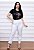 T-SHIRT FEMININA - CRUZ LEÃO - COR PRETO - Imagem 3