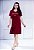 VESTIDO BABADO ALGODÃO - ABENÇOADA POR DEUS - COR BORDO - Imagem 3