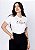 T-SHIRT FEMININA - SEJA FORTE E CORAJOSA - COR MARFIM - Imagem 1