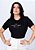 T-SHIRT FEMININA - FILHA, QUERIDA E AMADA POR DEUS - COR PRETO - Imagem 1