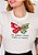 T-SHIRT FEMININA - FERIDAS FLORES - COR MARFIM - Imagem 2