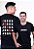 T-SHIRT MASCULINA  - JESUS É REI - COR PRETO - Imagem 1