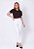 T-SHIRT FEMININA - JESUS MINIMALISTA  - COR MARROM - Imagem 3