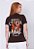 T-SHIRT FEMININA - CHAMA - 2 TOMÓTEO 1:6  - COR MARROM - Imagem 4