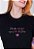 T-SHIRT FEMININA - IDENTIDADE FILHA DE DEUS  - COR PRETO - Imagem 2