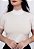 T-SHIRT GOLA ALTA - COR MARFIM - Imagem 2