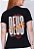 T-SHIRT FEMININA - DEUS É AMOR  - COR PRETO - Imagem 2