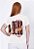 T-SHIRT FEMININA - DEUS É AMOR  - COR MARFIM - Imagem 4