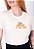 T-SHIRT FEMININA - JESUS IS THE LORD  - COR MARFIM - Imagem 3
