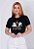 T-SHIRT FEMININA - SAL DA TERRA E LUZ DO MUNDO - COR PRETO - Imagem 1