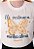 T-SHIRT FEMININA - ELE RESTAURA MINHA ALMA - COR MARFIM - Imagem 4