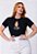 T-SHIRT FEMININA - TEU AMOR ME REFAZ - COR PRETO - Imagem 2
