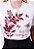 T-SHIRT FEMININA - FORTE E CORAJOSA - COR MARFIM - Imagem 1