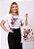 T-SHIRT FEMININA - FORTE E CORAJOSA - COR MARFIM - Imagem 3