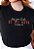 T-SHIRT FEMININA - EIS QUE TUDO SE FEZ NOVO - COR PRETO - Imagem 1