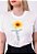 T-SHIRT FEMININA - GIRASSOL JESUS - Imagem 3