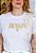 T-SHIRT FEMININA - JESUS ESTRELAS - COR BRANCO - Imagem 2
