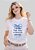 T-SHIRT FEMININA - COM MEU DEUS MATEUS 19:26 - COR MARFIM - Imagem 1