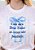 T-SHIRT FEMININA - COM MEU DEUS MATEUS 19:26 - COR MARFIM - Imagem 2
