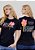 T-SHIRT FEMININA - TEUS PLANOS - COR PRETO - Imagem 1