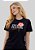 T-SHIRT FEMININA - TEUS PLANOS - COR PRETO - Imagem 5