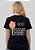 T-SHIRT FEMININA - TEUS PLANOS - COR PRETO - Imagem 3