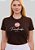 T-SHIRT FEMININA - ESCOLHIDA EFÉSIOS 1:4 - COR MARROM - Imagem 3