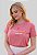 T-SHIRT FEMININA - MARCOS 9:23 TUDO É POSSÍVEL - COR ROSA BATOM - Imagem 1