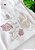 T-SHIRT FEMININA - BORBOLETA FLOR STRASS - COR MARFIM - Imagem 7