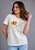 T-SHIRT FEMININA - CONFIA NAQUELE QUE ESCREVE OS TEUS DIAS - COR MARFIM - Imagem 1