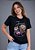 T-SHIRT FEMININA - JESUS É O CAMINHO BICICLETA - COR PRETO - Imagem 1