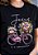 T-SHIRT FEMININA - JESUS É O CAMINHO BICICLETA - COR PRETO - Imagem 2