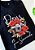 T-SHIRT FEMININA - DEUS TE QUER SORRINDO - COR PRETO - Imagem 3