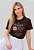 T-SHIRT FEMININA - ESCOLHIDA AMADA PERDOADA - COR MARROM - Imagem 4
