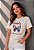 T-SHIRT FEMININA - CRIADA PARA UM PROPÓSITO - COR MARFIM - Imagem 6