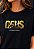 T-SHIRT FEMININA - DEUS É BOM - COR PRETO - Imagem 1