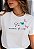 T-SHIRT FEMININA - BORBOLETA FÉ ACIMA DO MEDO - Imagem 8