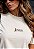 T-SHIRT FEMININA - JESUS. MINIMALISTA - COR MARFIM - Imagem 1